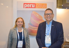 Peru Citrus was represented by Emilia Belaunde and Sergio del Castillo.